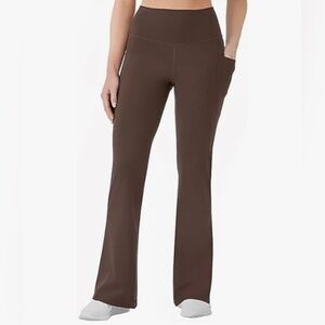 Member’s Mark Women Brown Flare Yoga Pants  Size: 3XL